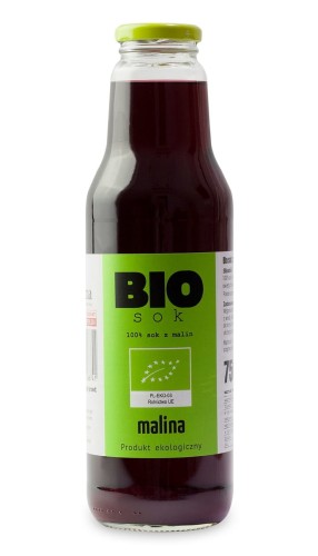 5905504066741 SOK Z MALIN NFC BIO 750 ml - KAMIONNA