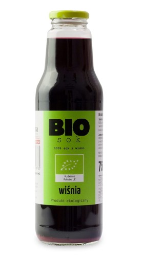 5905504066765 SOK Z WIŚNI NFC BIO 750 ml - KAMIONNA