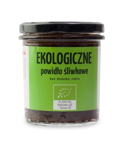 5905504066789 POWIDŁO ŚLIWKOWE BEZ DODATKU CUKRU BIO 340 g - KAMIONNA