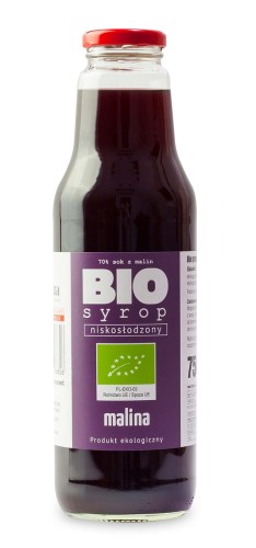 5905504066826 SYROP Z MALIN NISKOSŁODZONY BIO 750 ml - KAMIONNA
