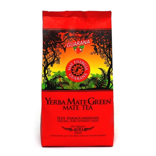 5906395648283 YERBA MATE GREEN MAS ENERGIA GUARANA 400 g - ORGANIC MATE GREEN