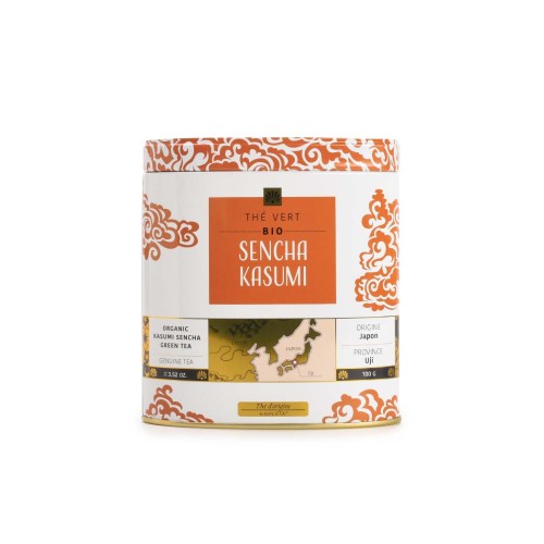 3700324429156 HERBATA ZIELONA SENCHA KASUMI BIO 100 g - TERRE D'OC