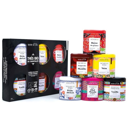 3700324437472 KOLEKCJA BIO HERBAT & ROOIBOS 6 SMAKÓW (SYPANA) - TERRE D'OC