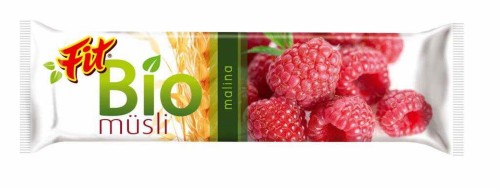 8594002312756 Baton musli malinowy BIO 30 g (SPRZEDAŻ NA OPAKOWANIA ZBIORCZE)