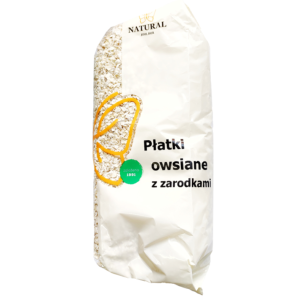 Płatki owsiane z zarodkami 500g NATURAL