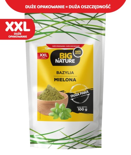 5903351623704 Bazylia mielona 100g MIXBRANDS