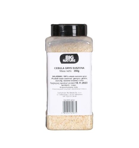 5903351624374 CEBULA SUSZONA GRYS 350G MIXBRANDS
