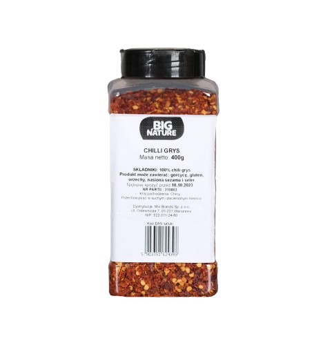 5903351624398 CHILI SUSZONE GRYS 400G MIXBRANDS