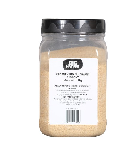5903351624527 CZOSNEK GRANULOWANY SUSZONY 1KG MIXBRANDS