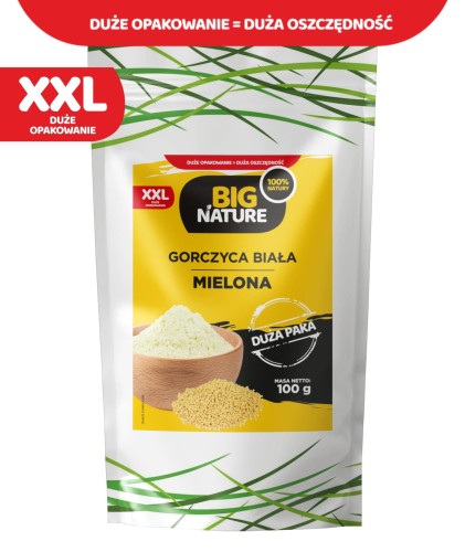 5903351623735 Gorczyca biała mielona 100g MIXBRANDS