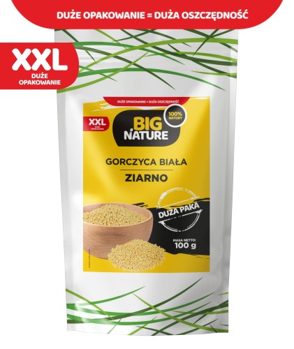 5903351624121 Gorczyca biała ziarno 100g MIXBRANDS