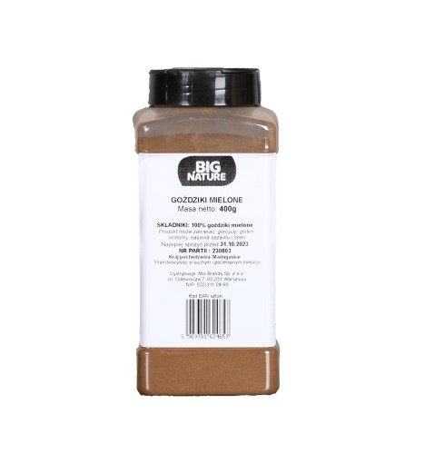 5903351624657 GOŹDZIKI MIELONE 400G MIXBRANDS