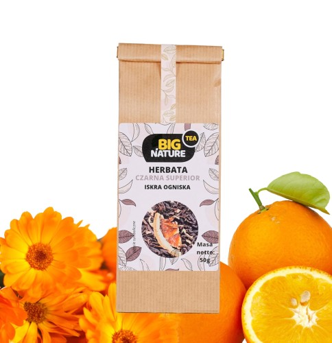 5903351627115 Herbata czarna SUPERIOR ISKRA OGNISKA 50g MIXBRANDS