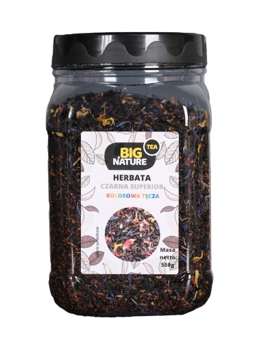 5903351628334 Herbata czarna SUPERIOR Kolorowa Tęcza 550g MIXBRANDS
