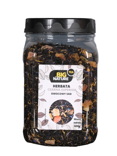 5903351628365 Herbata czarna SUPERIOR Owocowy Sad 600g MIXBRANDS