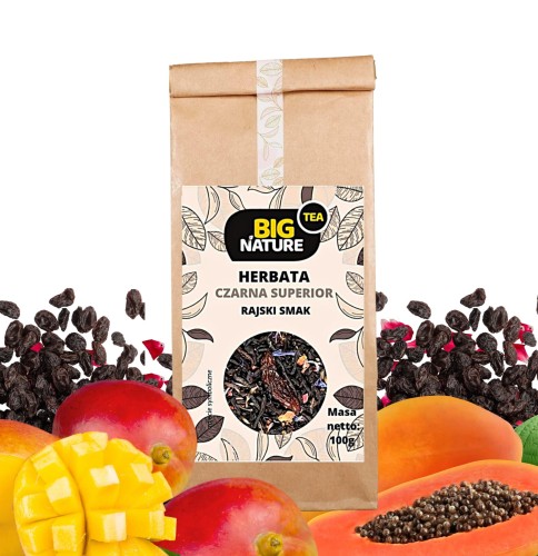 5903351627139 Herbata czarna SUPERIOR RAJSKI SMAK 100g MIXBRANDS