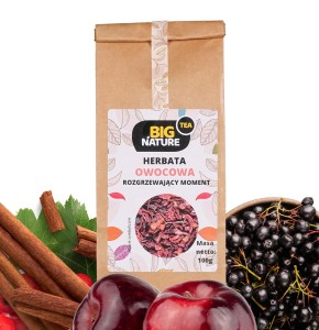 Herbata owocowa ROZGRZEWAJĄCY MOMENT 100g MIXBRANDS