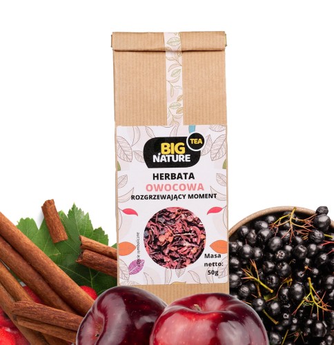 5903351626828 Herbata owocowa ROZGRZEWAJĄCY MOMENT 50g MIXBRANDS