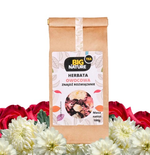 5903351627948 Herbata owocowa ZNAJDŹ ROZWIĄZANIE 100g MIXBRANDS