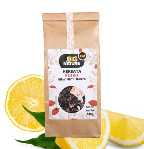 Herbata PUERH NIEWINNY UŚMIECH 100g MIXBRANDS