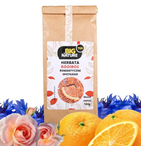 5903351628105 Herbata ROOIBOS ROMANTYCZNE SPOTKANIE 100g MIXBRANDS