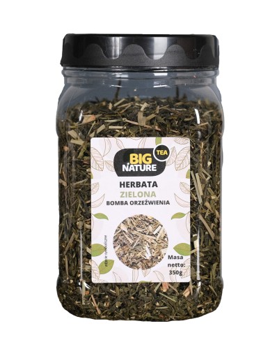 5903351628488 Herbata zielona Bomba Orzeźwienia 350g MIXBRANDS