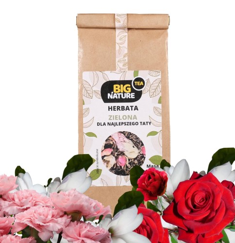 5903351626958 Herbata zielona DLA NAJLEPSZEGO TATY 100g MIXBRANDS