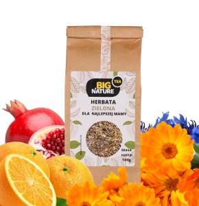 Herbata zielona DLA NAJLEPSZEJ MAMY 100g  MIXBRANDS