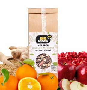Herbata zielona GUNPOWDER MELODIA ZMYSŁÓW 50g  MIXBRANDS