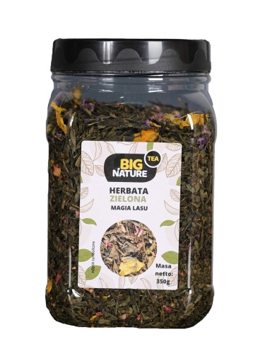 5903351628693 Herbata zielona Magia Lasu 350g MIXBRANDS