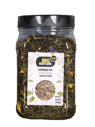 5903351628648 Herbata zielona Mam Dość 350g MIXBRANDS