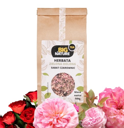 5903351627665 Herbata zielona OOLONG SABAT CZAROWNIC 100g MIXBRANDS