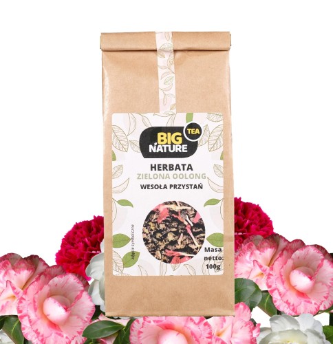 5903351626774 Herbata zielona OOLONG WESOŁA PRZYSTAŃ 100g MIXBRANDS