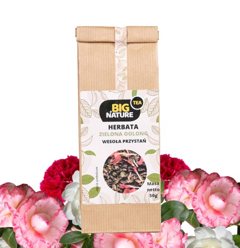 5903351626781 Herbata zielona OOLONG WESOŁA PRZYSTAŃ 50g MIXBRANDS