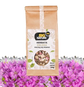 Herbata zielona POCZUJ SIĘ PEWNIE 100g  MIXBRANDS