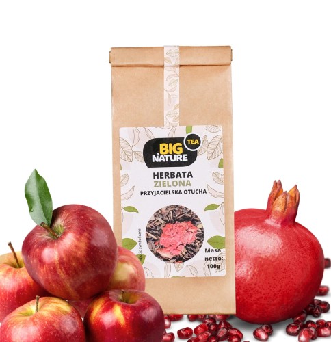 5903351627818 Herbata zielona PRZYJACIELSKA OTUCHA 100g MIXBRANDS