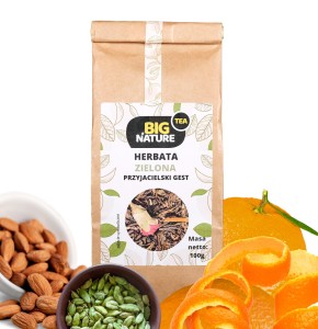 Herbata zielona PRZYJACIELSKI GEST 100g  MIXBRANDS