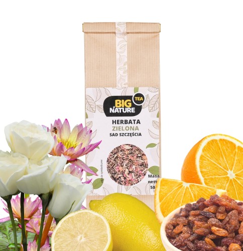 5903351627238 Herbata zielona SAD SZCZĘŚCIA 50g MIXBRANDS