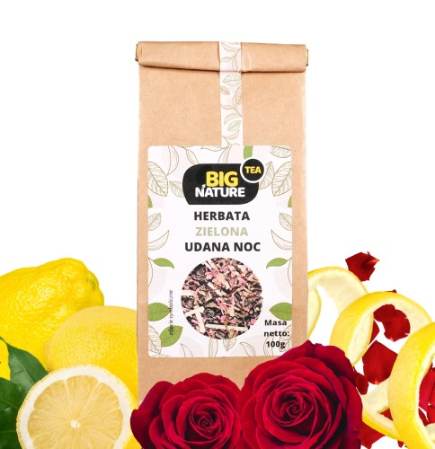 5903351626804 Herbata zielona UDANA NOC 100g MIXBRANDS