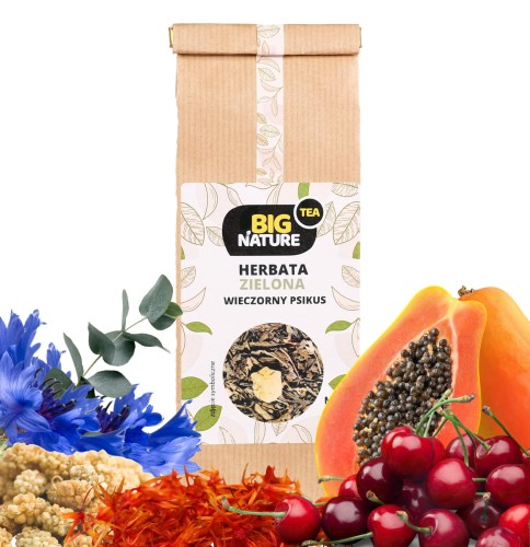 5903351627757 Herbata zielona WIECZORNY PSIKUS 50g MIXBRANDS