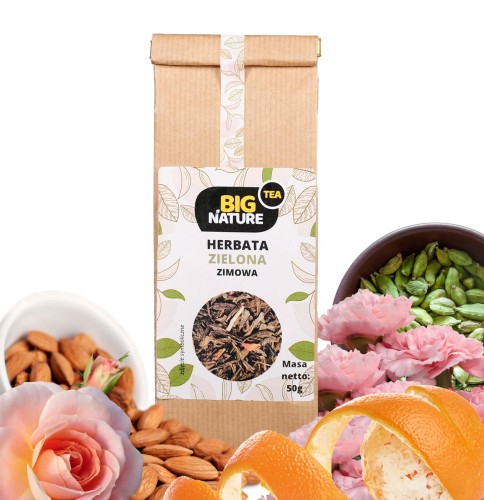 5903351627870 Herbata zielona ZIMOWA 50g MIXBRANDS
