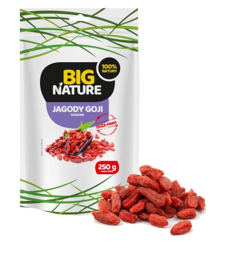 5903293144343 Jagody Goji 250g Duża Paka MIXBRANDS