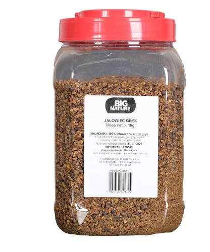 5903351624725 JAŁOWIEC SUSZONY GRYS 1KG MIXBRANDS