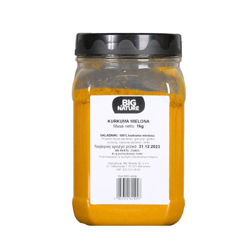 5903351624947 KURKUMA MIELONA 1KG MIXBRANDS