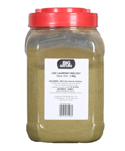 5903351624961 LIŚĆ LAUROWY MIELONY 1,4KG MIXBRANDS