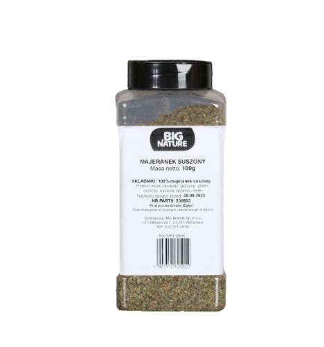 5903351625012 MAJERANEK SUSZONY 100G MIXBRANDS