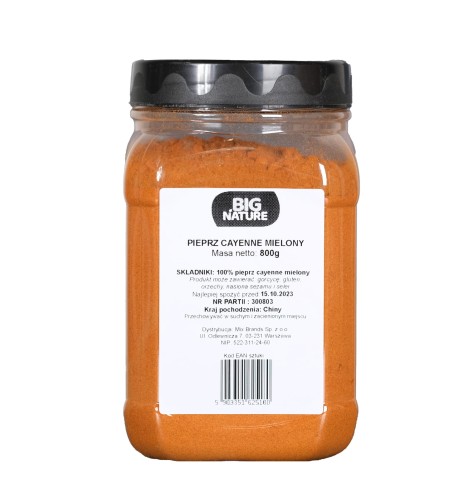 5903351625180 PIEPRZ CAYENNE MIELONY 800G MIXBRANDS