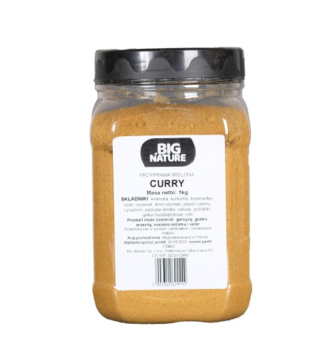 5903351624442 PRZYPRAWA CURRY MIELONE bez soli i chemii 1KG MIXBRANDS