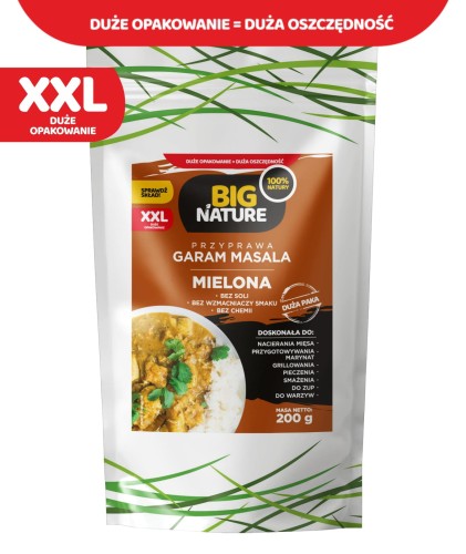 5903351624152 Przyprawa mielona Garam Masala 200g bez soli i chemii MIXBRANDS