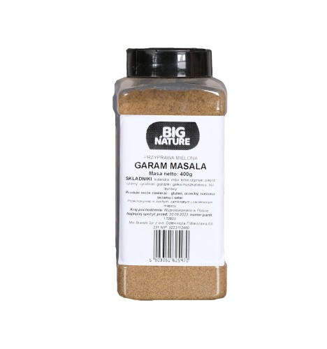 5903351625470 Przyprawa GARAM MASALA bez soli i chem 400G MIXBRANDS